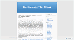 Desktop Screenshot of blogideologic.wordpress.com