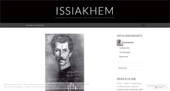 Desktop Screenshot of issiakhem.wordpress.com