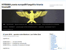 Tablet Screenshot of hyrania.wordpress.com
