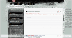 Desktop Screenshot of gstreetbaptistschool.wordpress.com