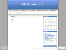 Tablet Screenshot of labclinveterinario.wordpress.com