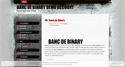 Desktop Screenshot of news.bancdebinarydemoaccount.wordpress.com