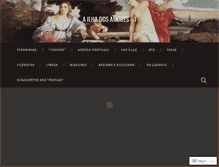 Tablet Screenshot of ailhadosamores.wordpress.com