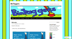 Desktop Screenshot of bintaggers.wordpress.com