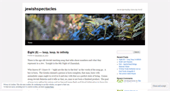 Desktop Screenshot of jewishspectacles.wordpress.com