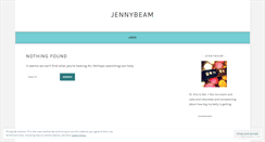 Desktop Screenshot of jennybeam.wordpress.com