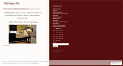 Desktop Screenshot of mgdesignswv.wordpress.com