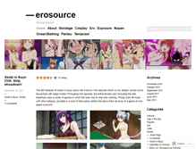 Tablet Screenshot of erosource.wordpress.com