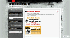 Desktop Screenshot of clarkhigh81.wordpress.com