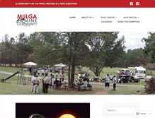 Tablet Screenshot of bigmulga.wordpress.com