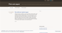 Desktop Screenshot of pieleautojaguar.wordpress.com.pieleautojaguar.wordpress.com