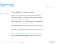 Tablet Screenshot of lisaravinteet.wordpress.com