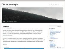 Tablet Screenshot of cloudsmovingin.wordpress.com