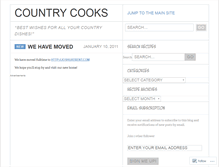Tablet Screenshot of countrycooks.wordpress.com