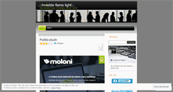 Desktop Screenshot of invisibleflamelight.wordpress.com