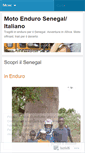 Mobile Screenshot of motoendurosenegalit.wordpress.com