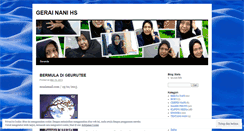 Desktop Screenshot of nanihs.wordpress.com