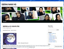 Tablet Screenshot of nanihs.wordpress.com