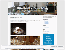 Tablet Screenshot of hansuwekoch.wordpress.com