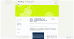 Desktop Screenshot of maryjonesblog.wordpress.com