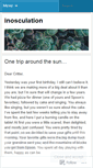Mobile Screenshot of inosculation.wordpress.com