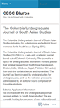 Mobile Screenshot of ccscblurbs.wordpress.com