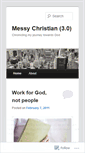Mobile Screenshot of messychristian.wordpress.com