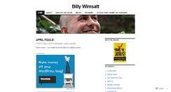 Desktop Screenshot of billywimsatt.wordpress.com