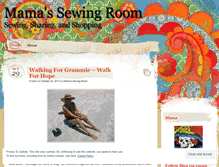 Tablet Screenshot of mamassewingroom.wordpress.com