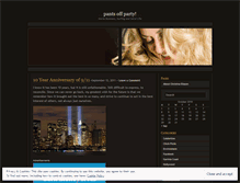 Tablet Screenshot of pantsoffparty.wordpress.com