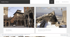 Desktop Screenshot of nataliewilson.wordpress.com
