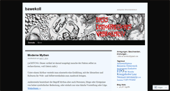 Desktop Screenshot of bawekoll.wordpress.com