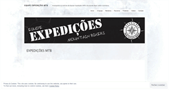 Desktop Screenshot of expedicoesmtb.wordpress.com