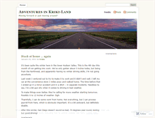 Tablet Screenshot of kriki.wordpress.com