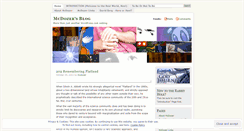 Desktop Screenshot of mcdozer.wordpress.com