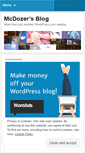 Mobile Screenshot of mcdozer.wordpress.com