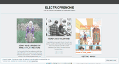 Desktop Screenshot of electricfrenchie.wordpress.com