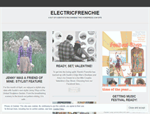 Tablet Screenshot of electricfrenchie.wordpress.com