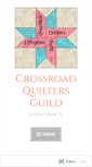 Mobile Screenshot of crossroadquilters.wordpress.com