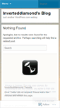 Mobile Screenshot of inverteddiamond.wordpress.com