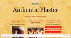 Desktop Screenshot of diyplaster.wordpress.com