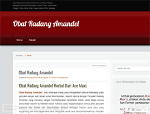 Tablet Screenshot of obatradangamandelherbal.wordpress.com