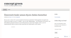 Desktop Screenshot of conceptgreen05.wordpress.com