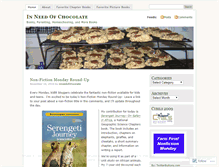 Tablet Screenshot of inneedofchocolate.wordpress.com