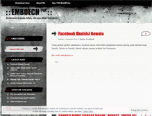 Tablet Screenshot of emboech.wordpress.com