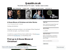 Tablet Screenshot of actortim.wordpress.com