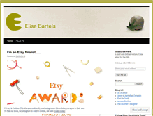 Tablet Screenshot of elisabartels.wordpress.com