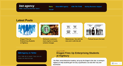 Desktop Screenshot of benagency.wordpress.com