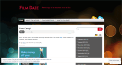 Desktop Screenshot of filmdaze.wordpress.com