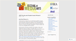 Desktop Screenshot of beafestival2009.wordpress.com